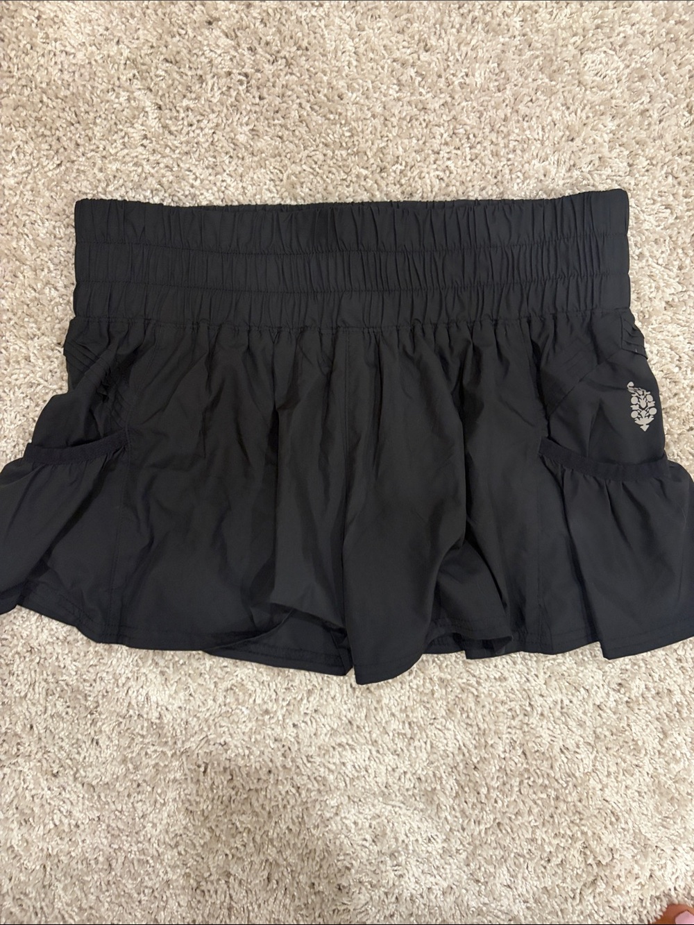 FP movement black Get Your Flirt On shorts
